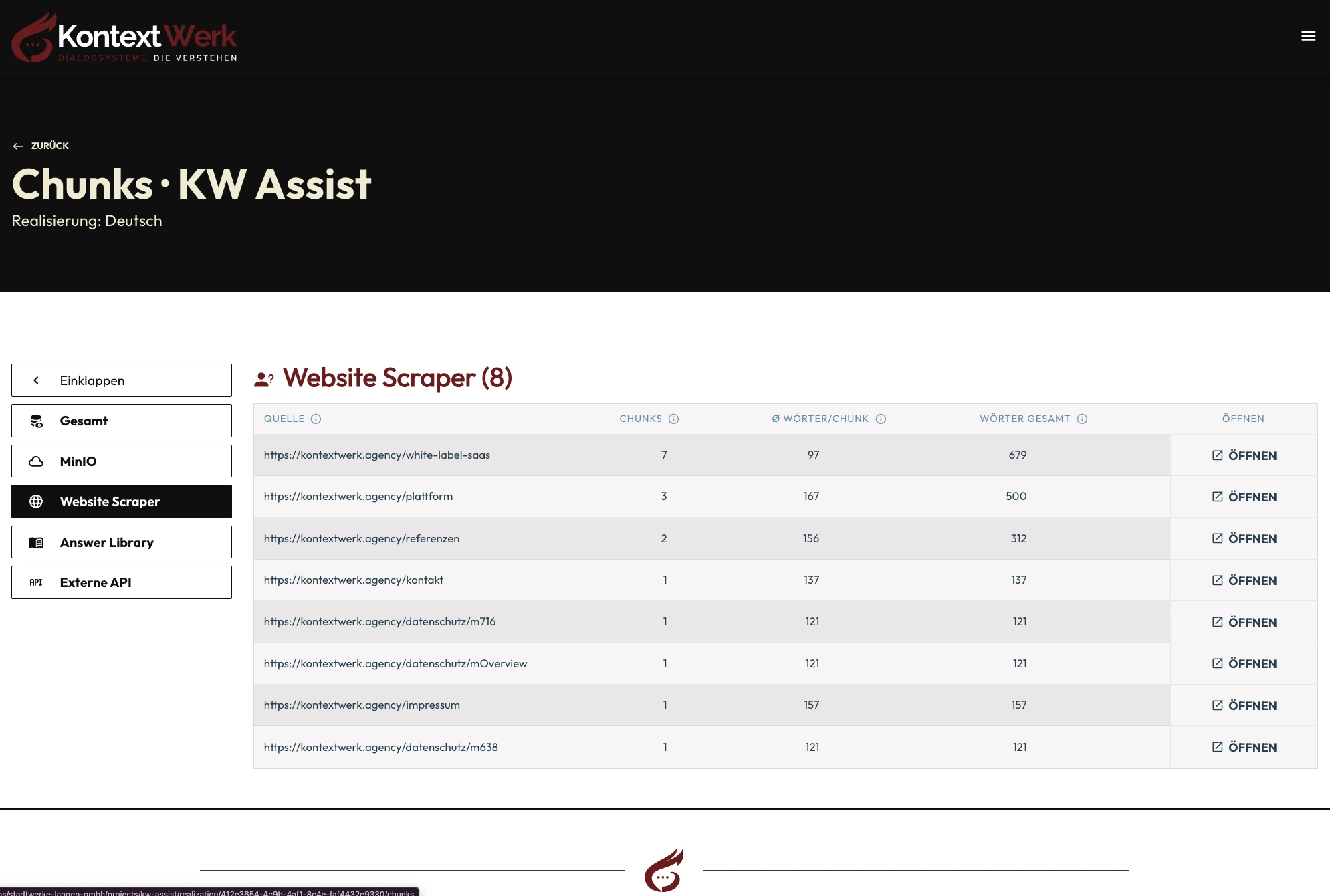 IndexAdmin Screen 3 (Dummy)