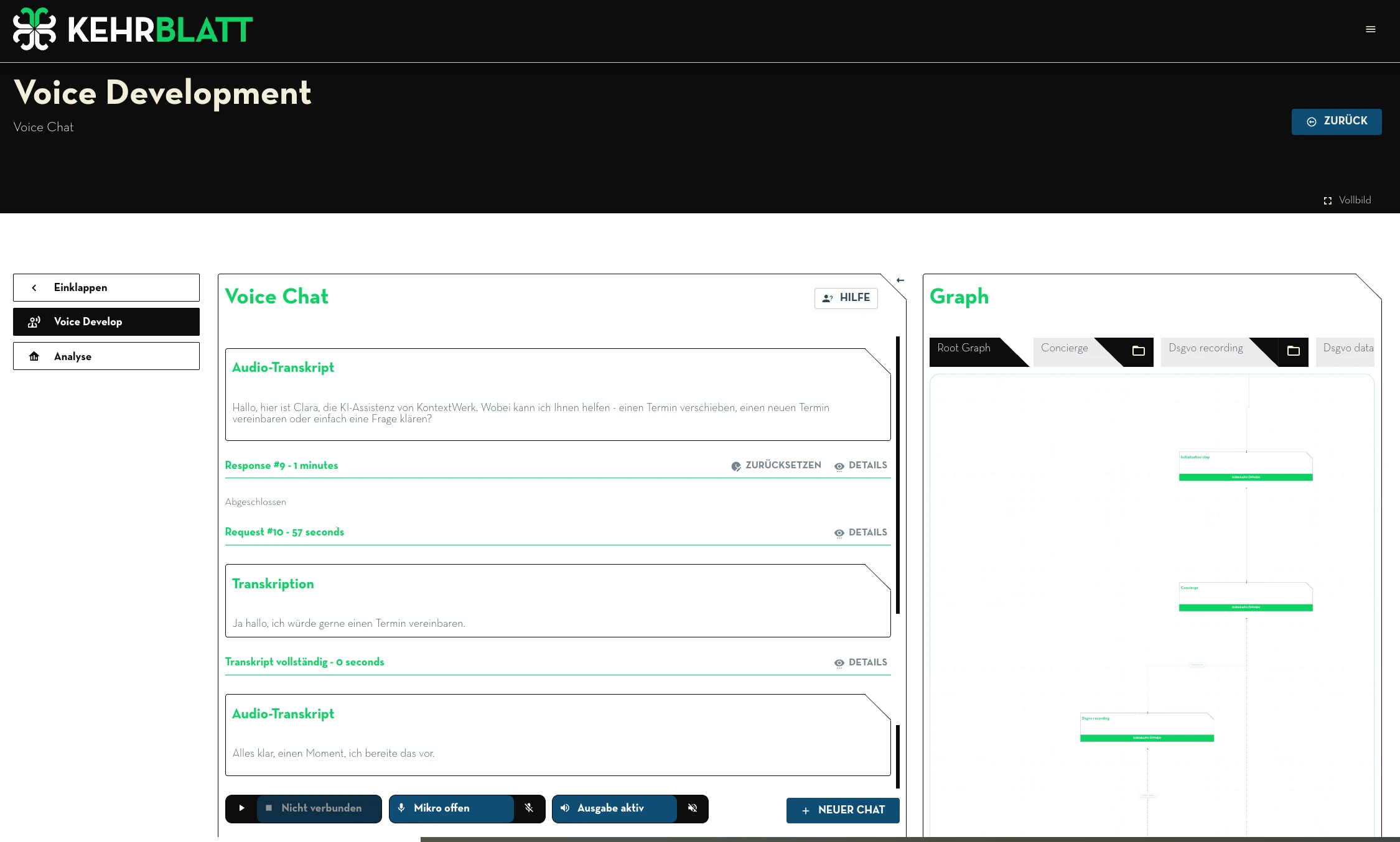 KehrBlatt – Kalenderintegration und Termine