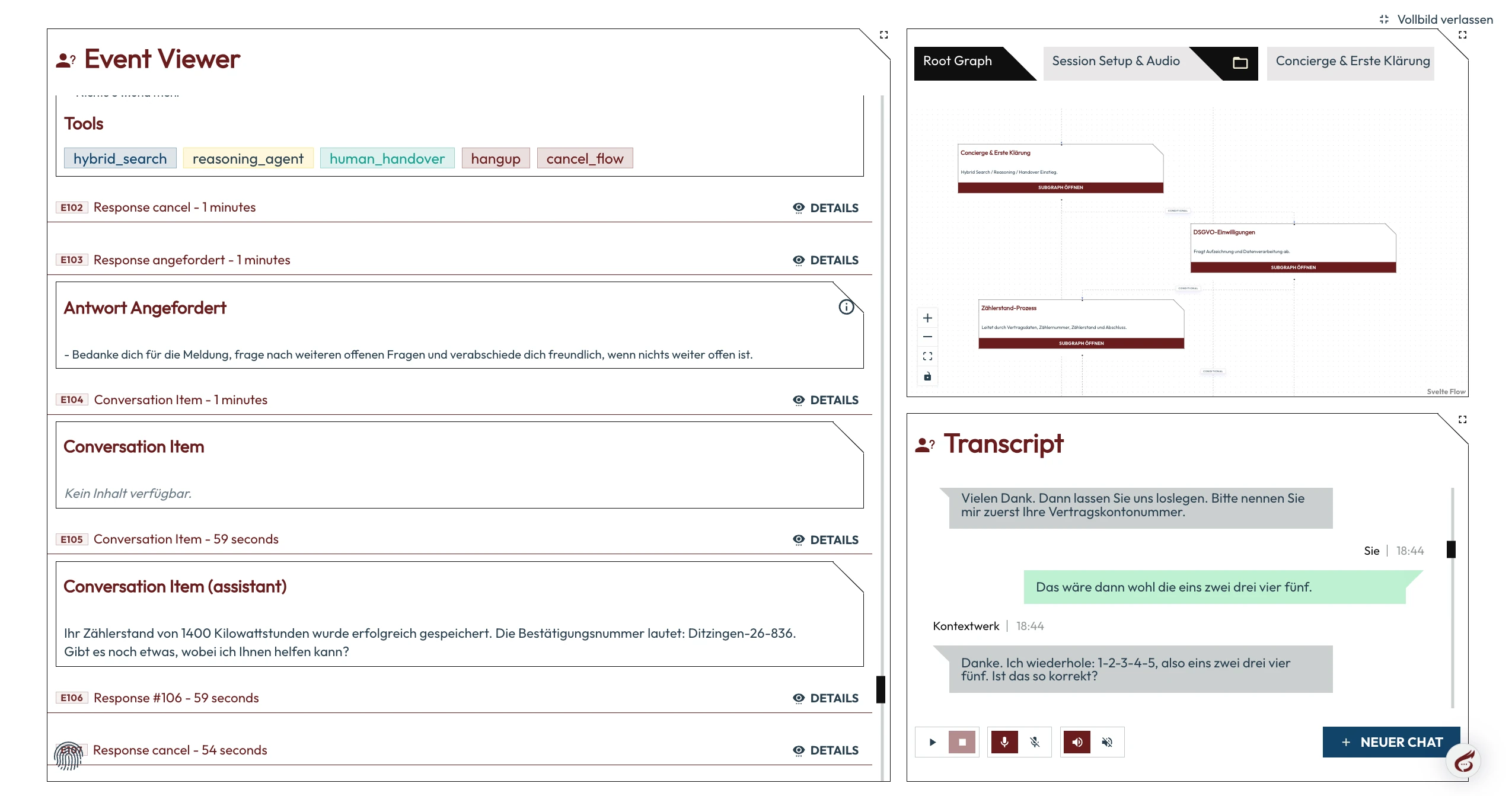 WerkAdmin Screen 3 (Dummy)